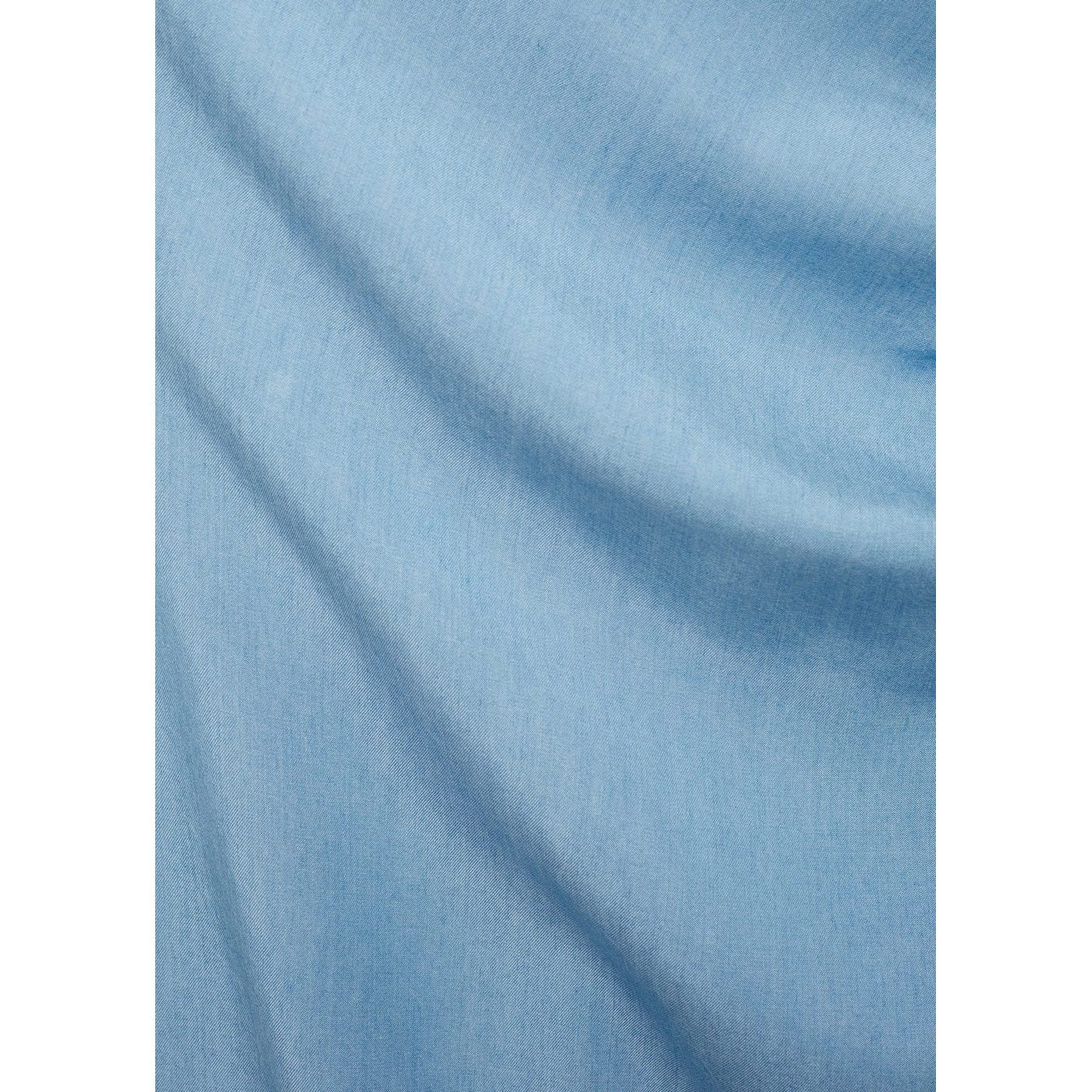 Robe Lyocell Asymétrique Drapée