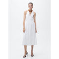 Robe Midi En Coton À Emmanchures Américaines