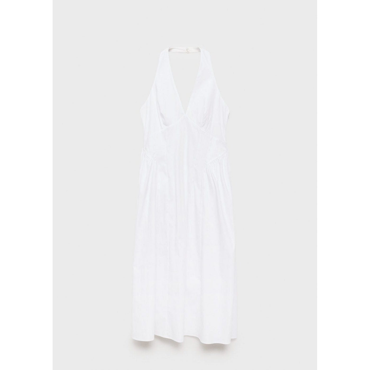 Robe Midi En Coton À Emmanchures Américaines