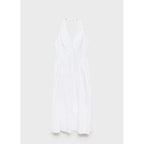 Robe Midi En Coton À Emmanchures Américaines