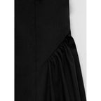 Robe Midi En Coton À Emmanchures Américaines