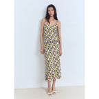 Robe Midi Imprimé Abstrait