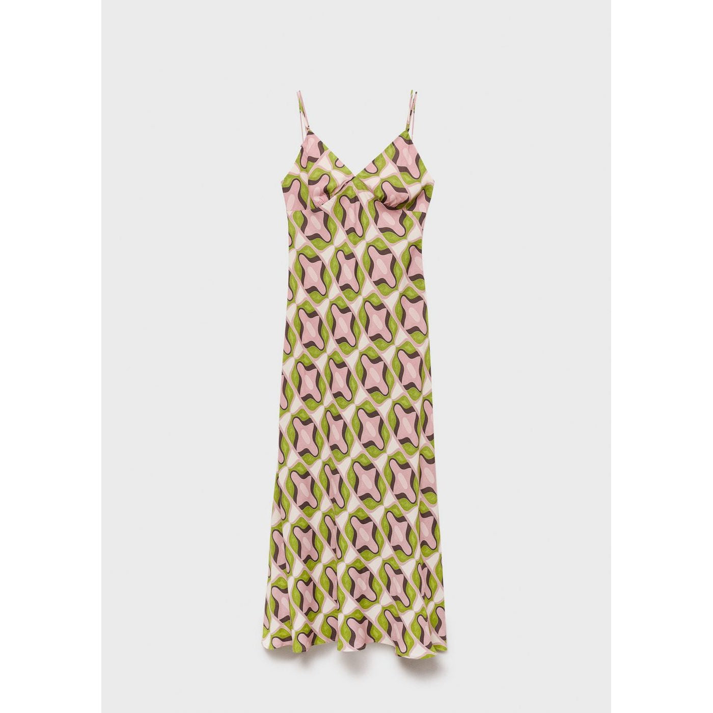 Robe Midi Imprimé Abstrait