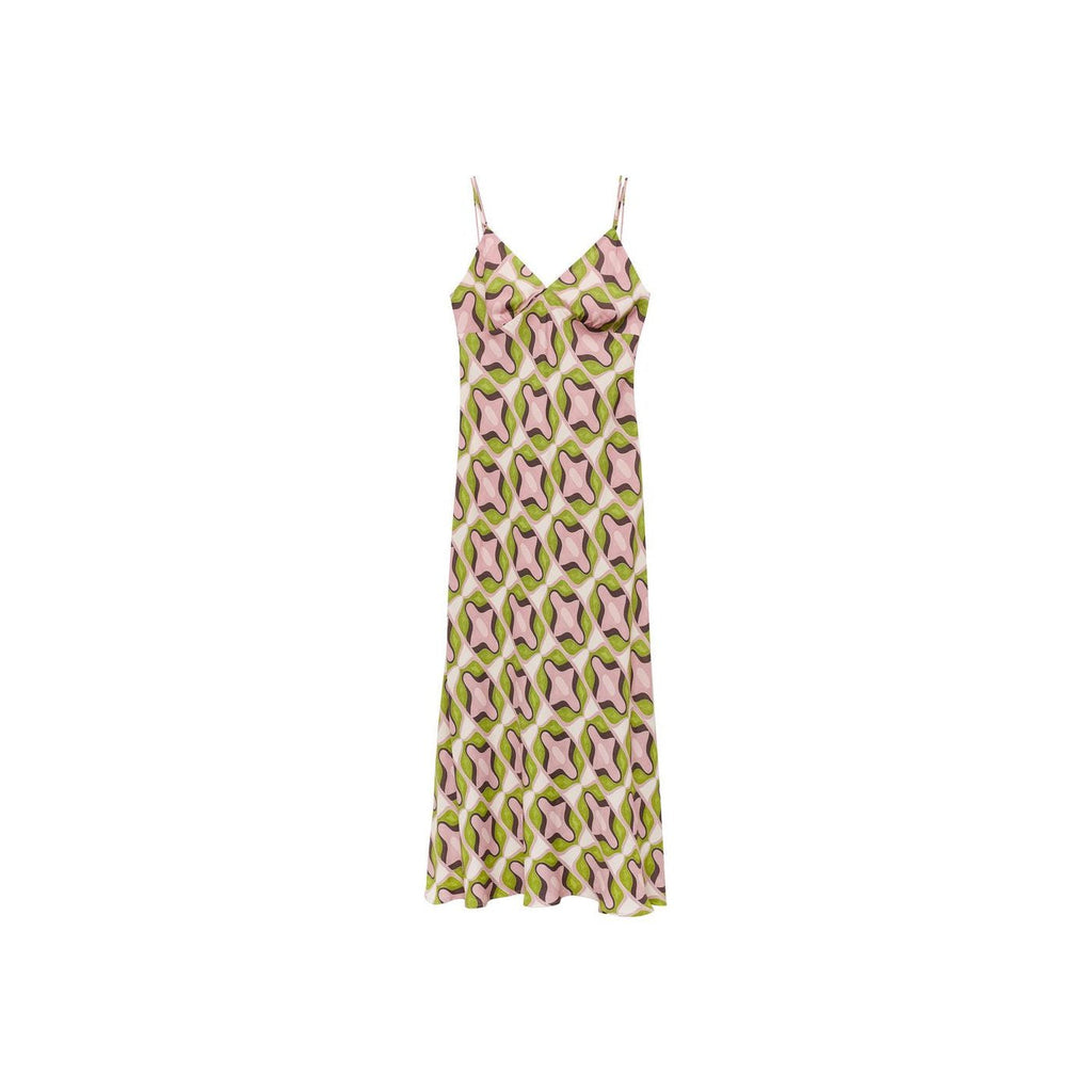Robe Midi Imprimé Abstrait