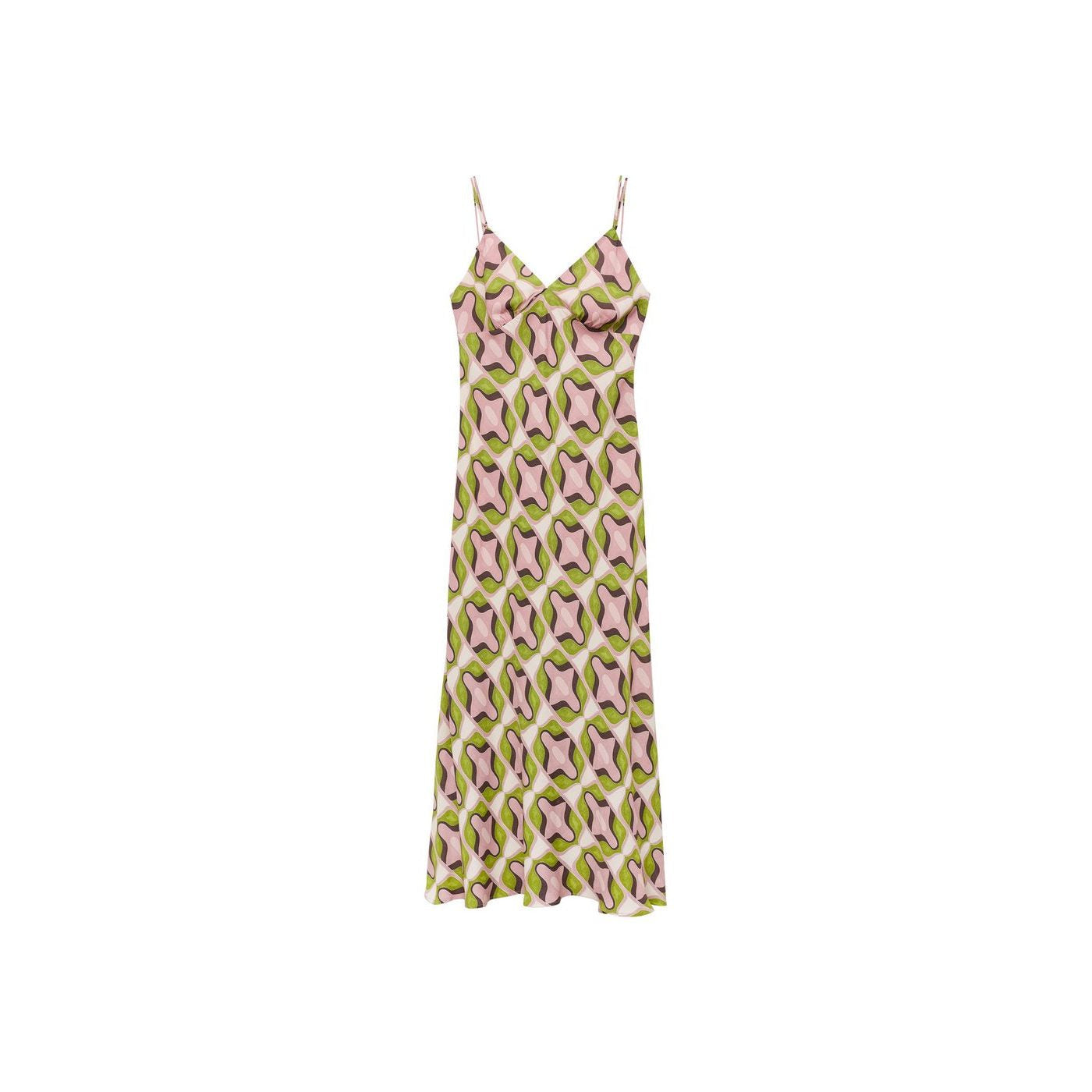 Robe Midi Imprimé Abstrait