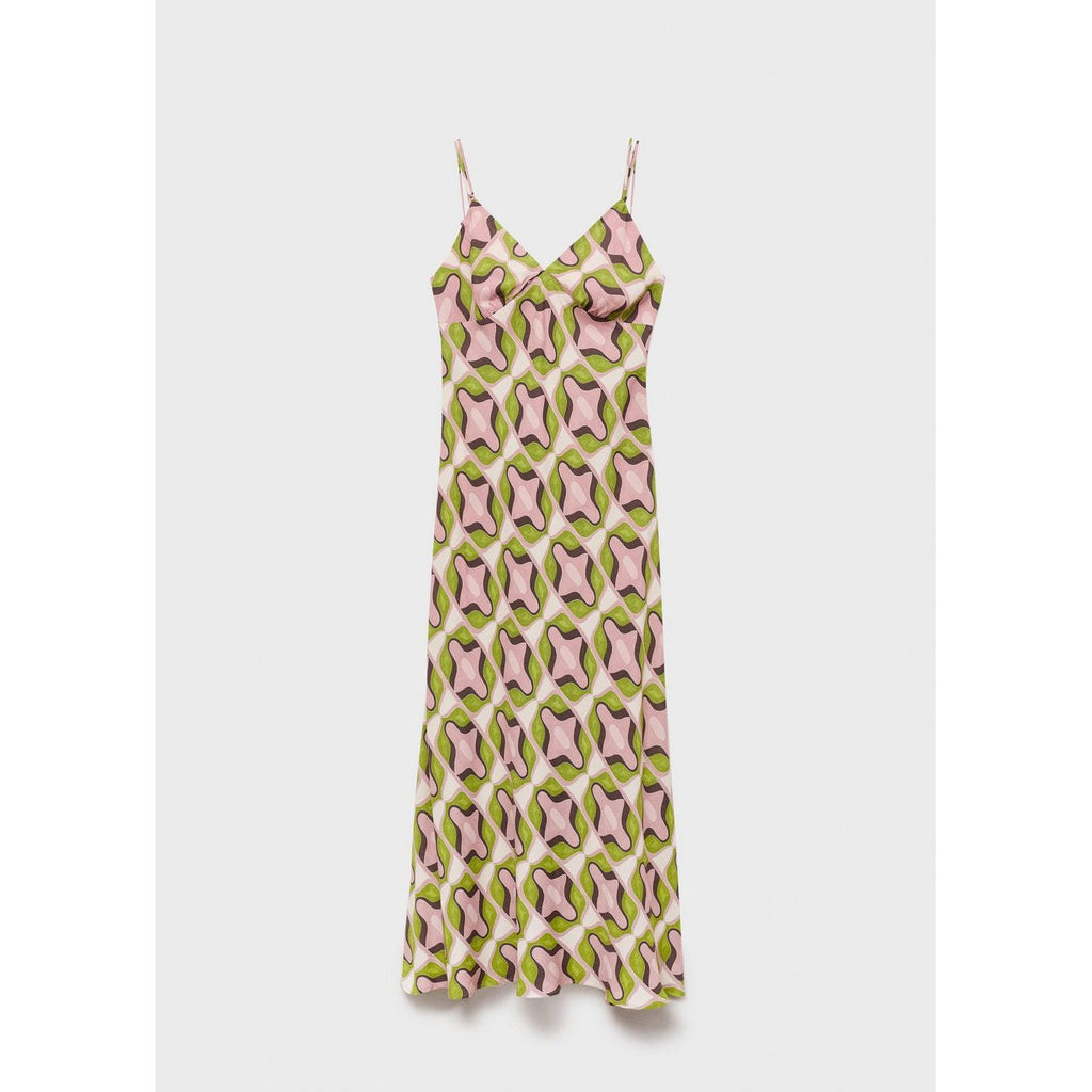 Robe Midi Imprimé Abstrait