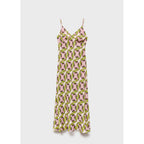 Robe Midi Imprimé Abstrait