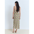 Robe Midi Imprimé Abstrait