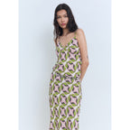 Robe Midi Imprimé Abstrait