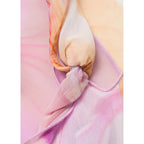 Robe Imprimé Fleurs Avec Bretelles Asymétriques