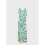Robe À Fleurs Volantée