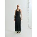 Robe Combinée Semi-Transparente