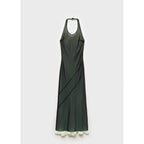 Robe Combinée Semi-Transparente