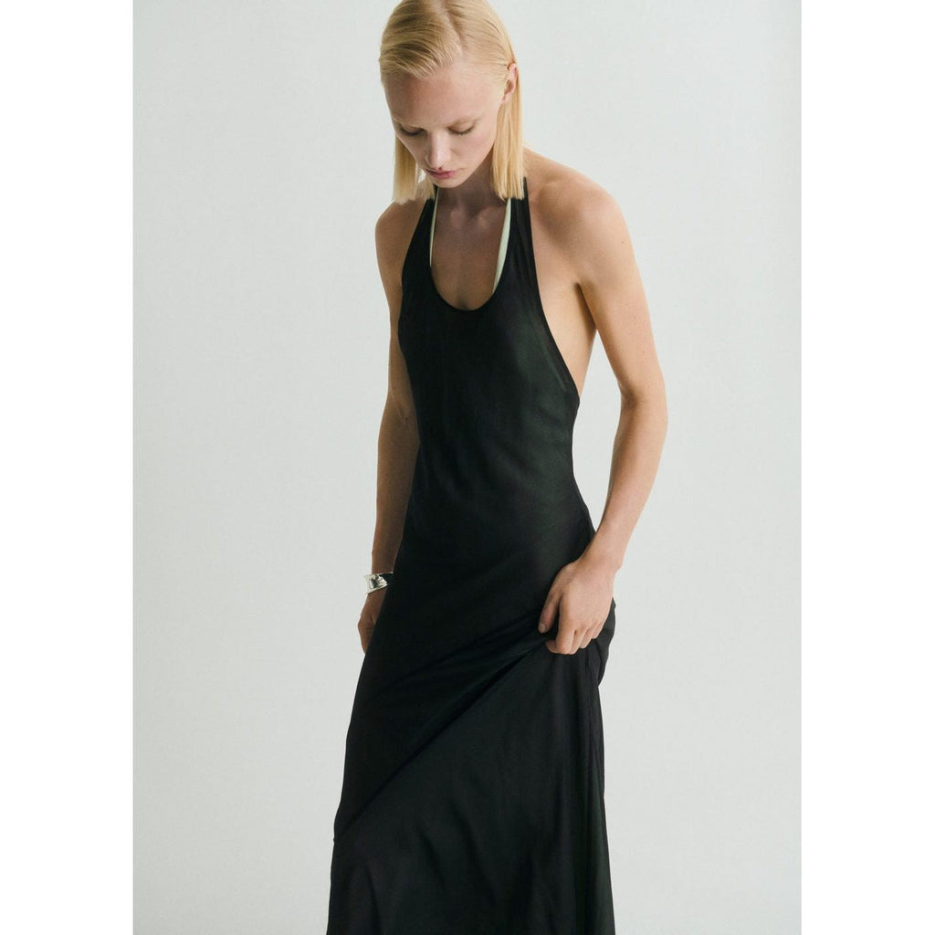Robe Combinée Semi-Transparente