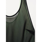 Robe Combinée Semi-Transparente