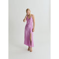 Robe Satinée Asymétrique