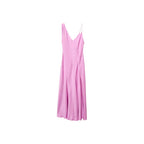 Robe Satinée Asymétrique