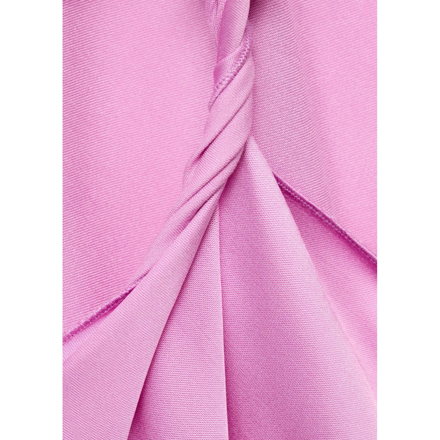 Robe Satinée Asymétrique