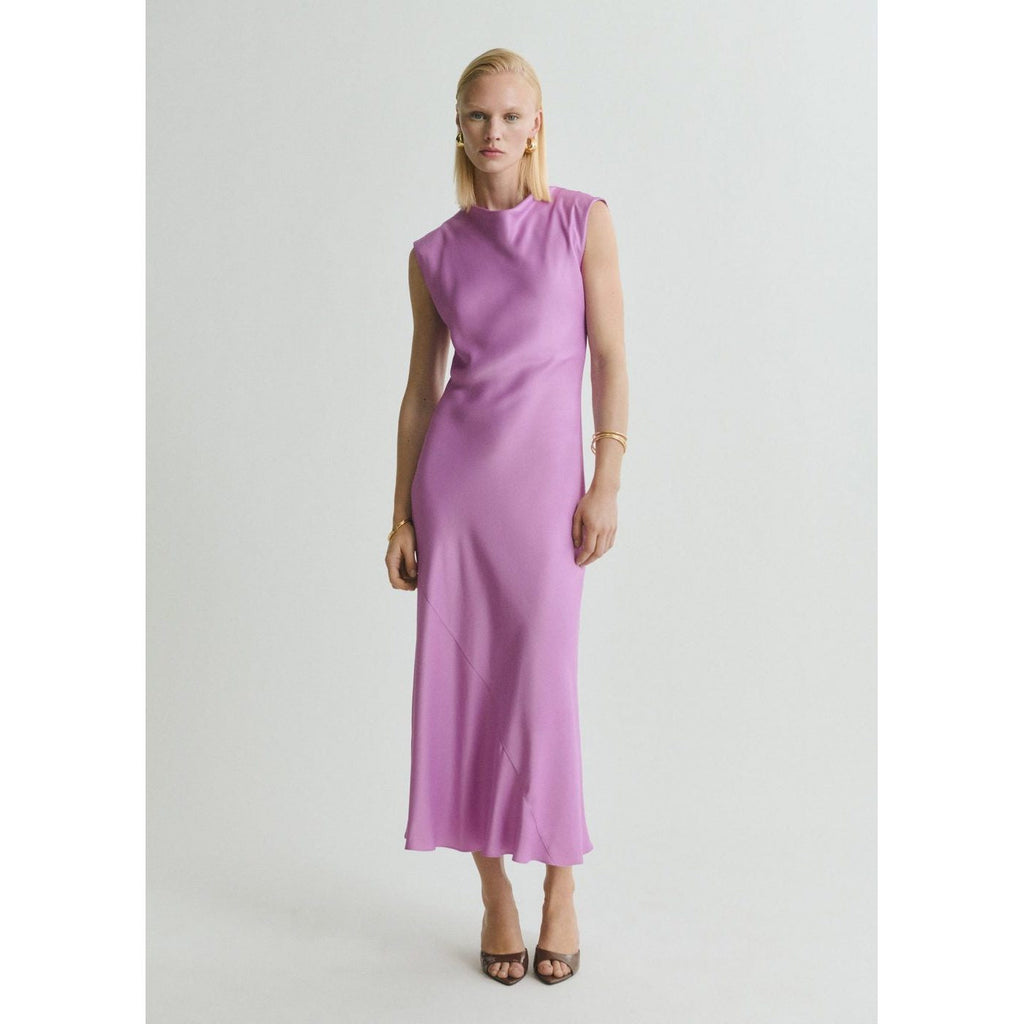 Robe Midi Satinée
