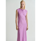 Robe Midi Satinée