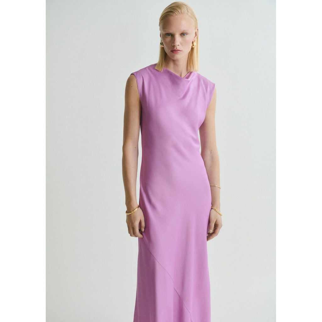 Robe Midi Satinée