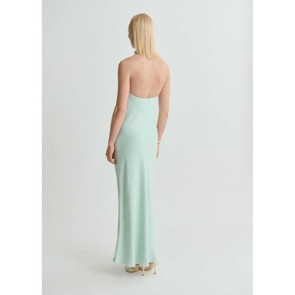 Robe Satinée Emmanchures Américaines