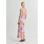Robe À Fleurs Détail Volants