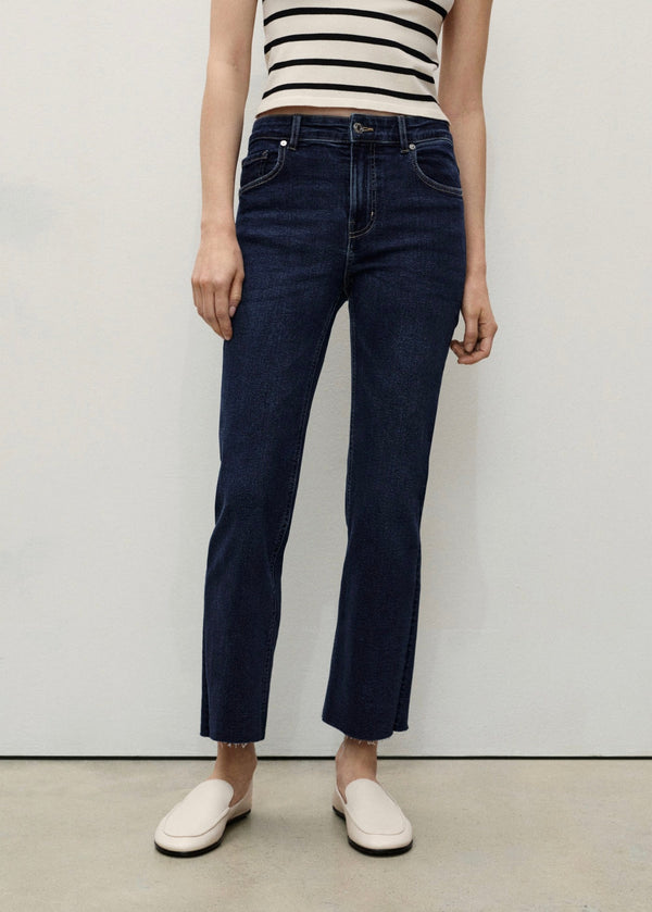 Jean Sienna Flare Crop
