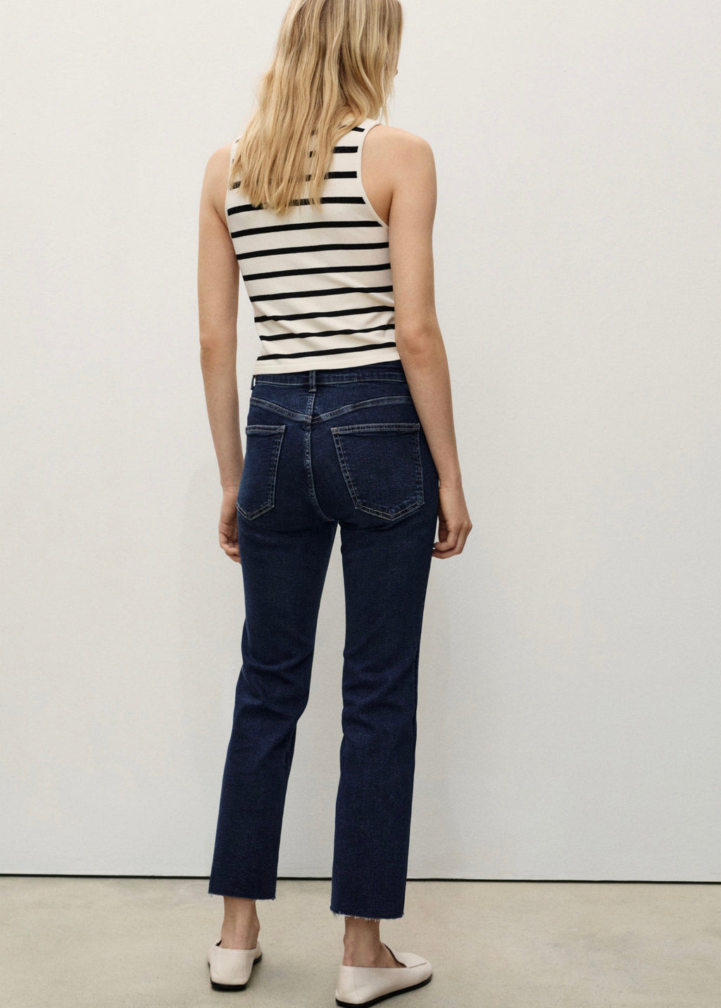 Jean Sienna Flare Crop
