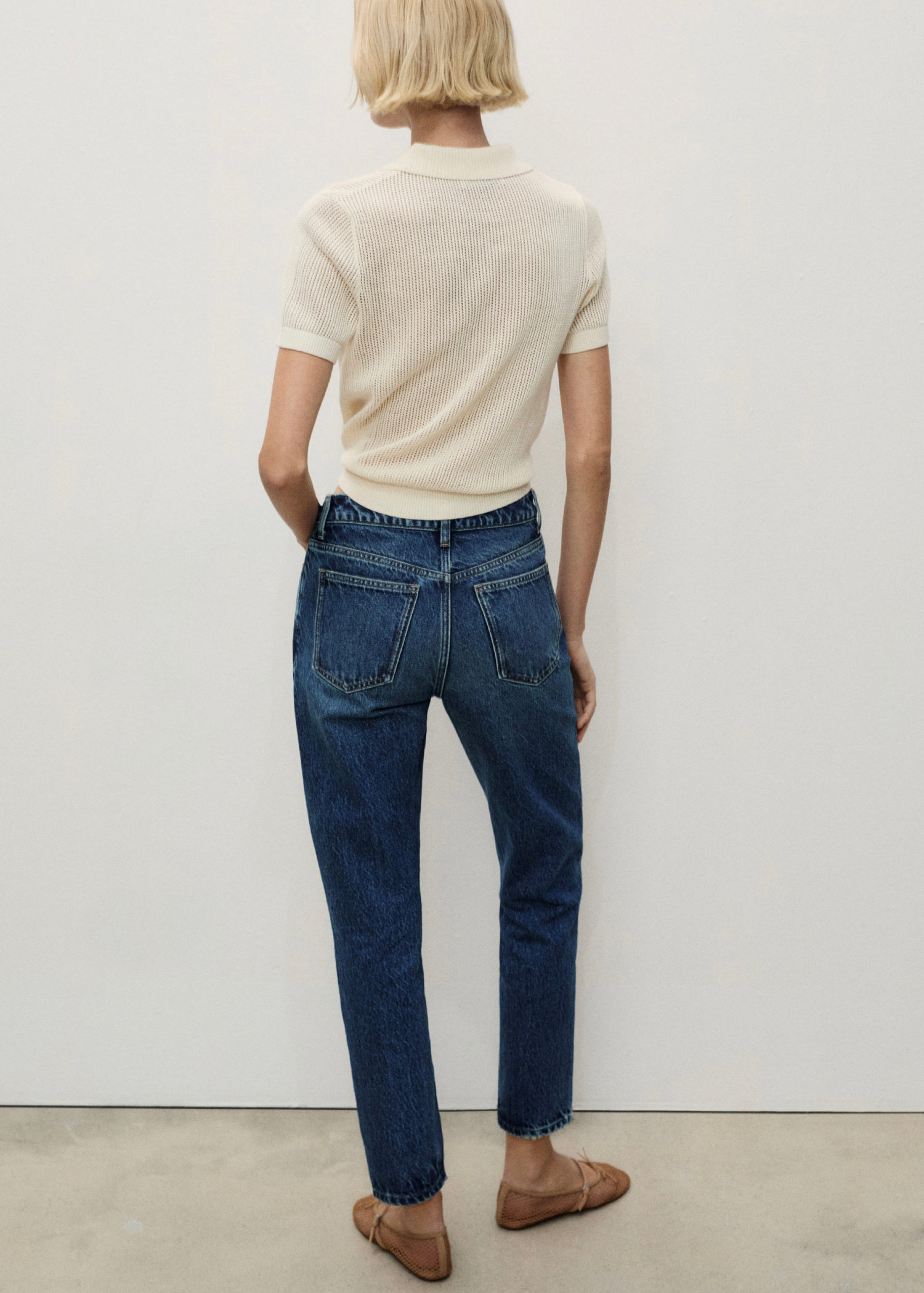 Jean Mom2000 Mom Taille Haute