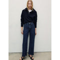 Jean Style Jupe-Culotte Catherin Taille Haute
