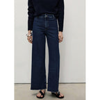 Jean Style Jupe-Culotte Catherin Taille Haute