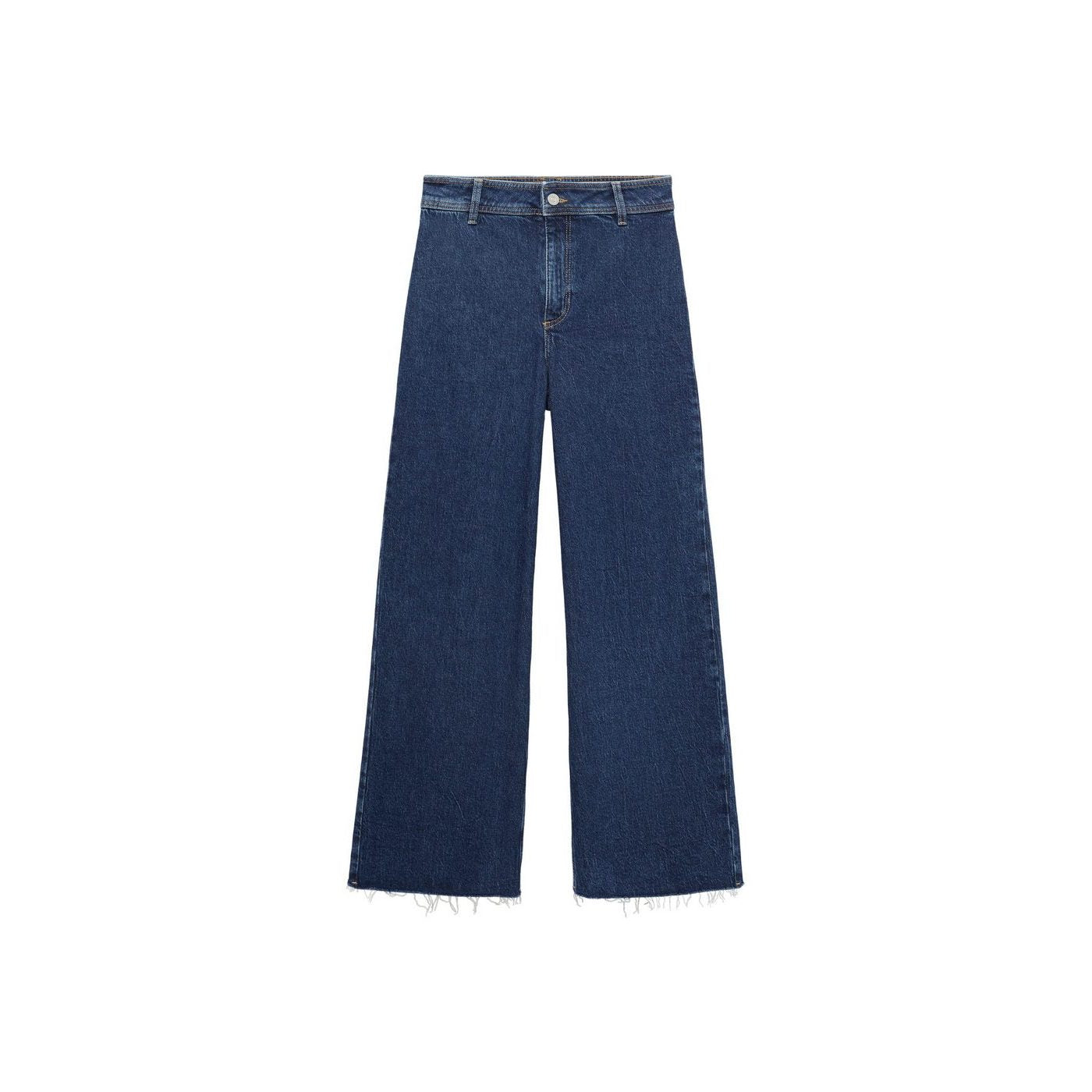 Jean Style Jupe-Culotte Catherin Taille Haute