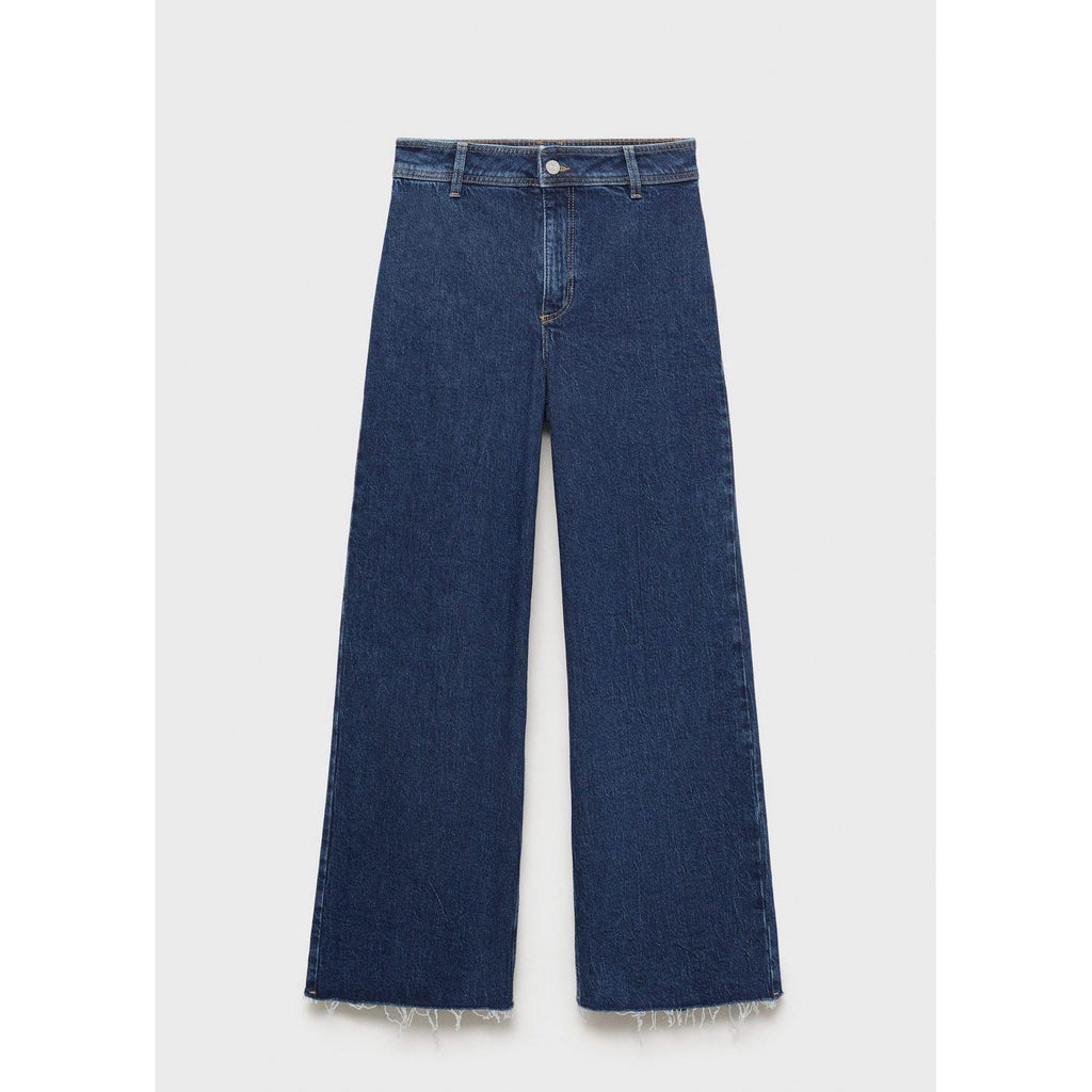 Jean Style Jupe-Culotte Catherin Taille Haute