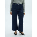 Jean Style Jupe-Culotte Catherin Taille Haute