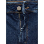 Jean Style Jupe-Culotte Catherin Taille Haute