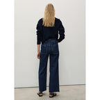 Jean Style Jupe-Culotte Catherin Taille Haute