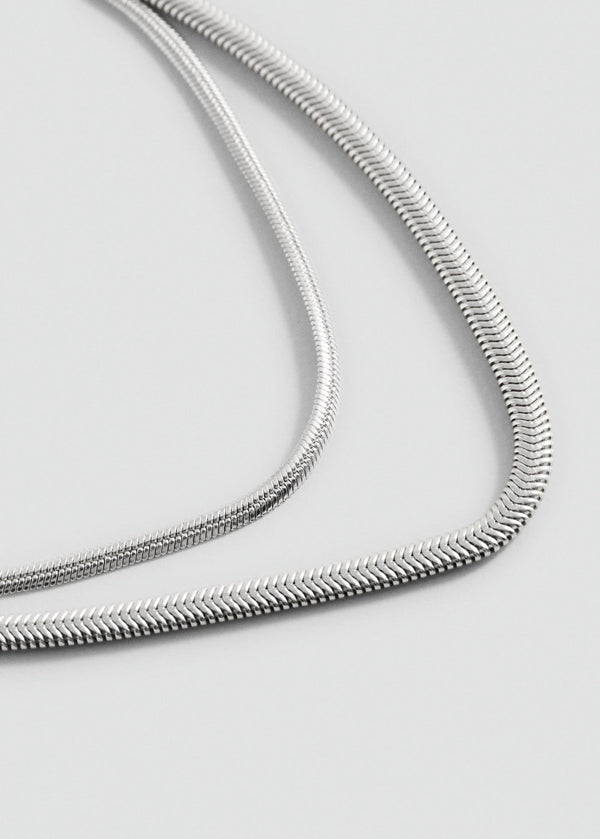 Collier Double Texture