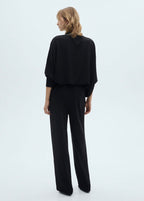 Pantalon Droit Maille