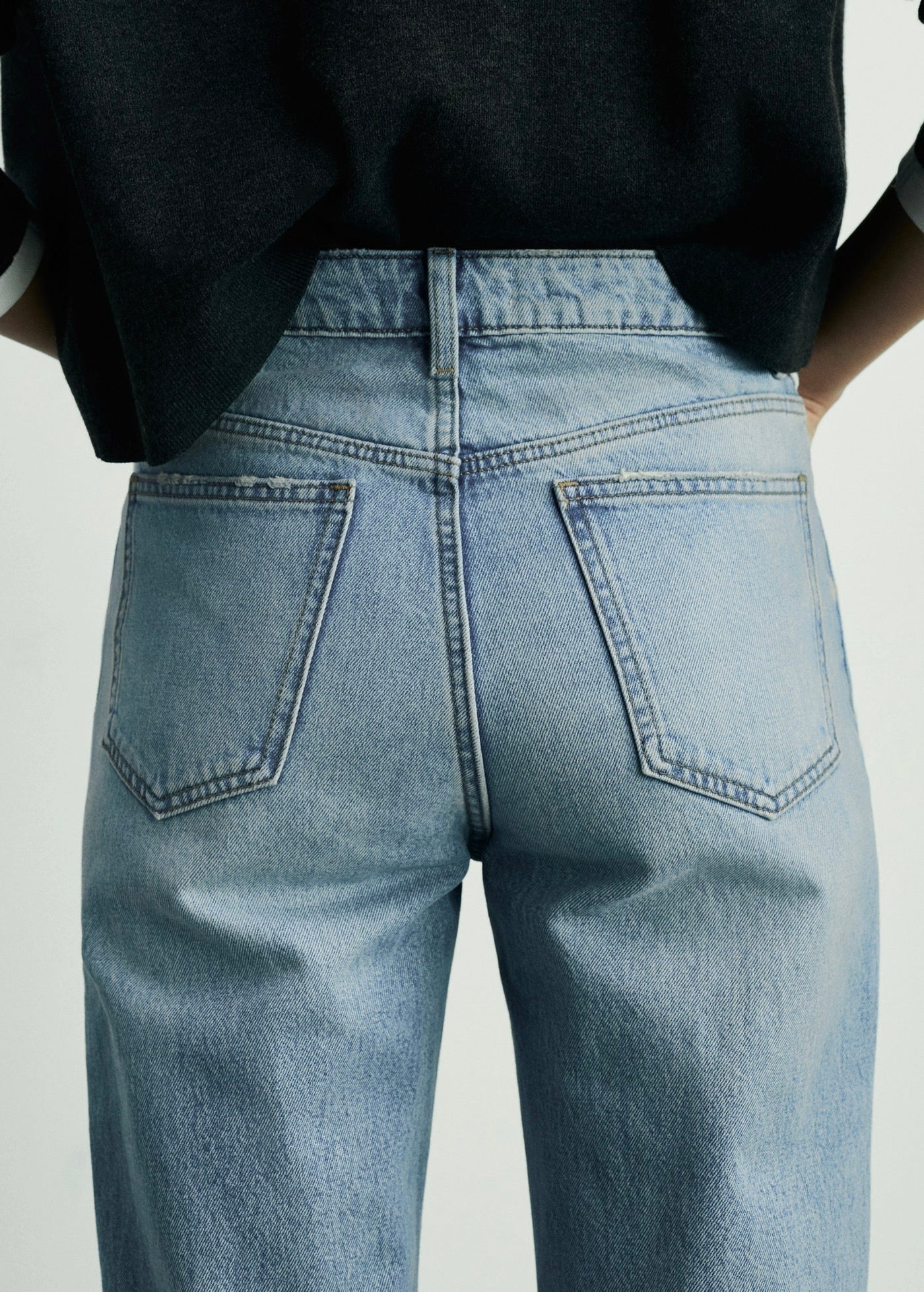 Jean Mom2000 Mom Taille Haute