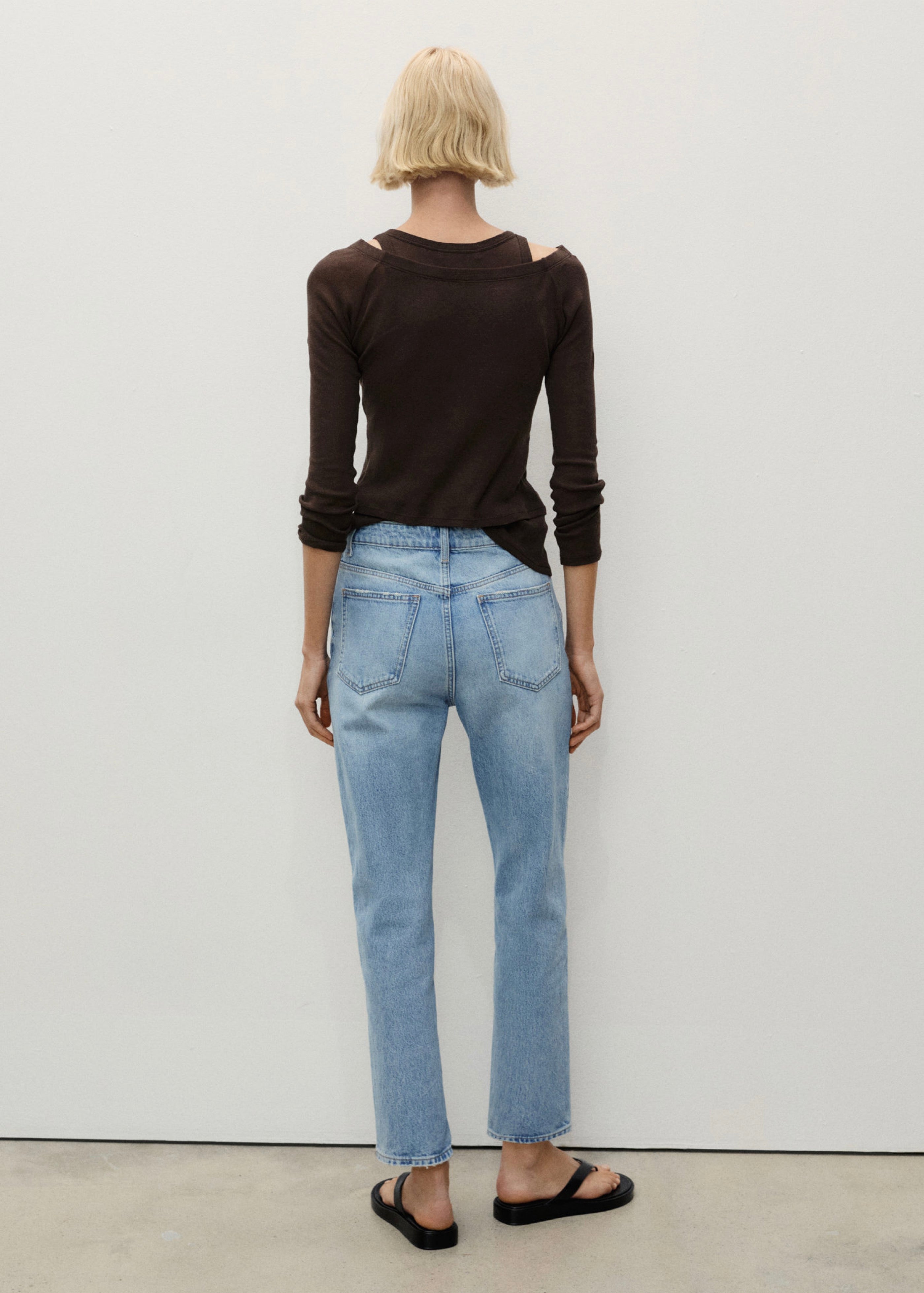 Jean Mom2000 Mom Taille Haute