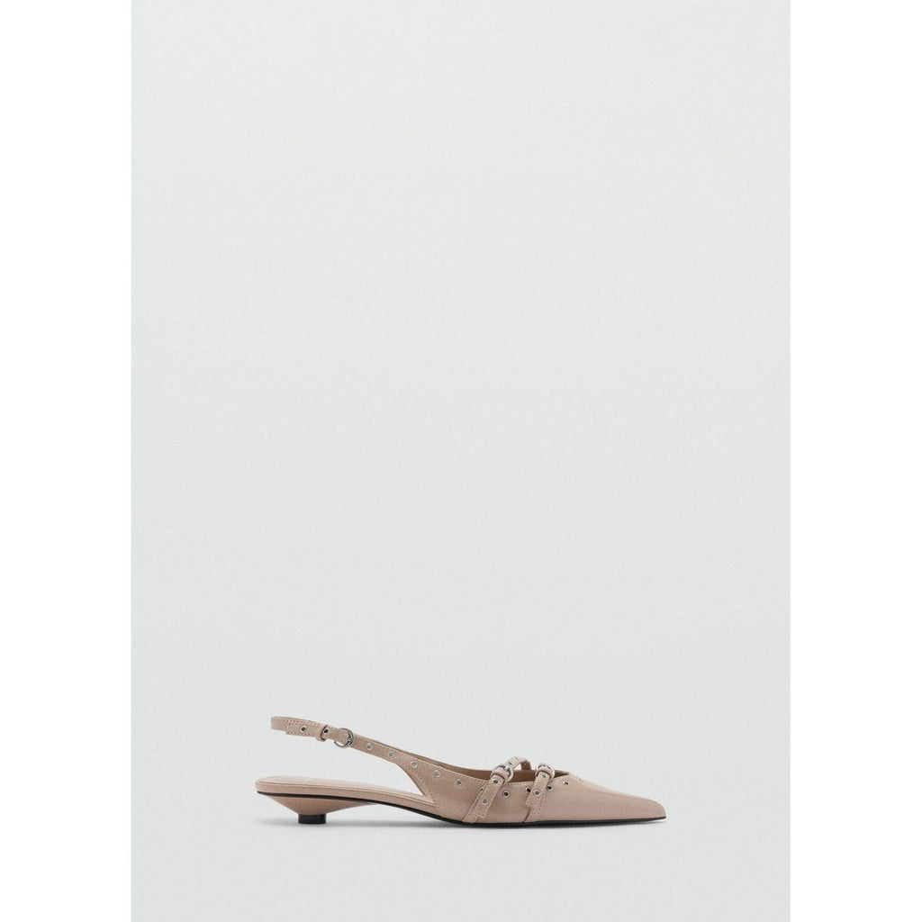 Chaussures Kitten Heel Perforées