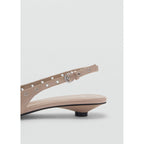 Chaussures Kitten Heel Perforées