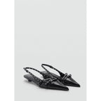 Chaussures Kitten Heel Perforées
