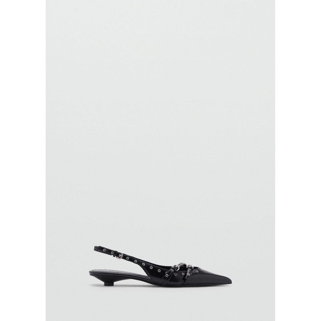 Chaussures Kitten Heel Perforées