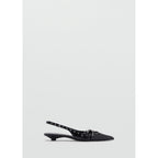 Chaussures Kitten Heel Perforées