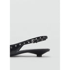 Chaussures Kitten Heel Perforées