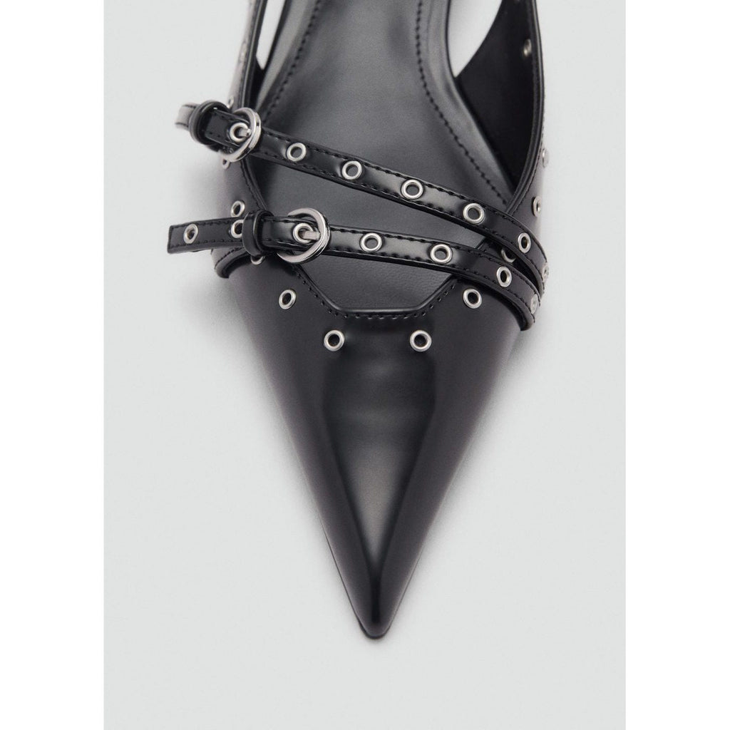 Chaussures Kitten Heel Perforées