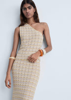 Top Asymétrique Lurex
