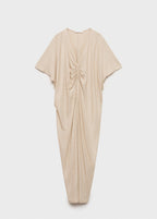 Robe Lurex Col Froncé